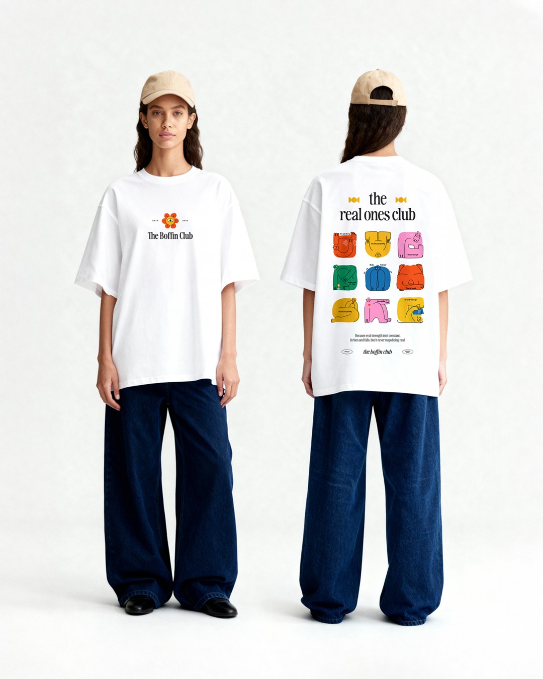 THE REAL ONES CLUB T SHIRT