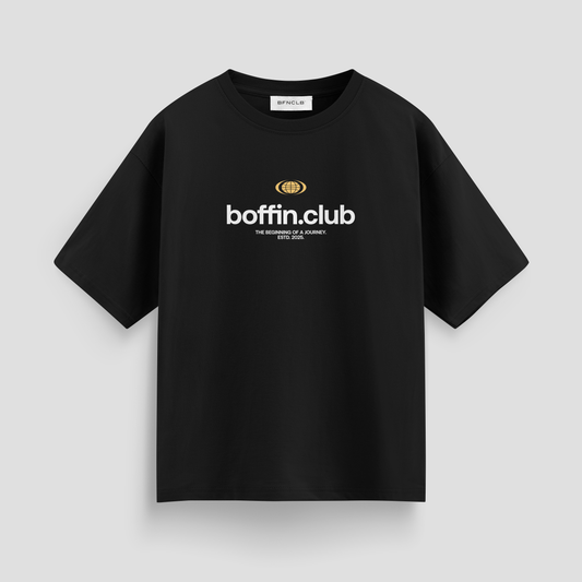 MACAW HORIZON BLACK T-SHIRT