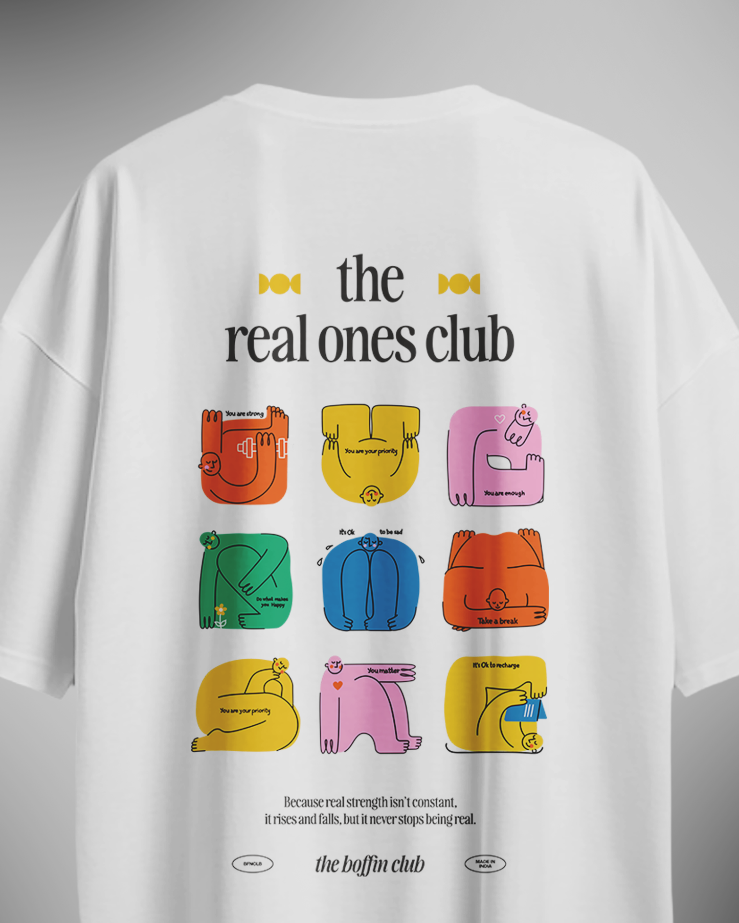 THE REAL ONES CLUB T SHIRT