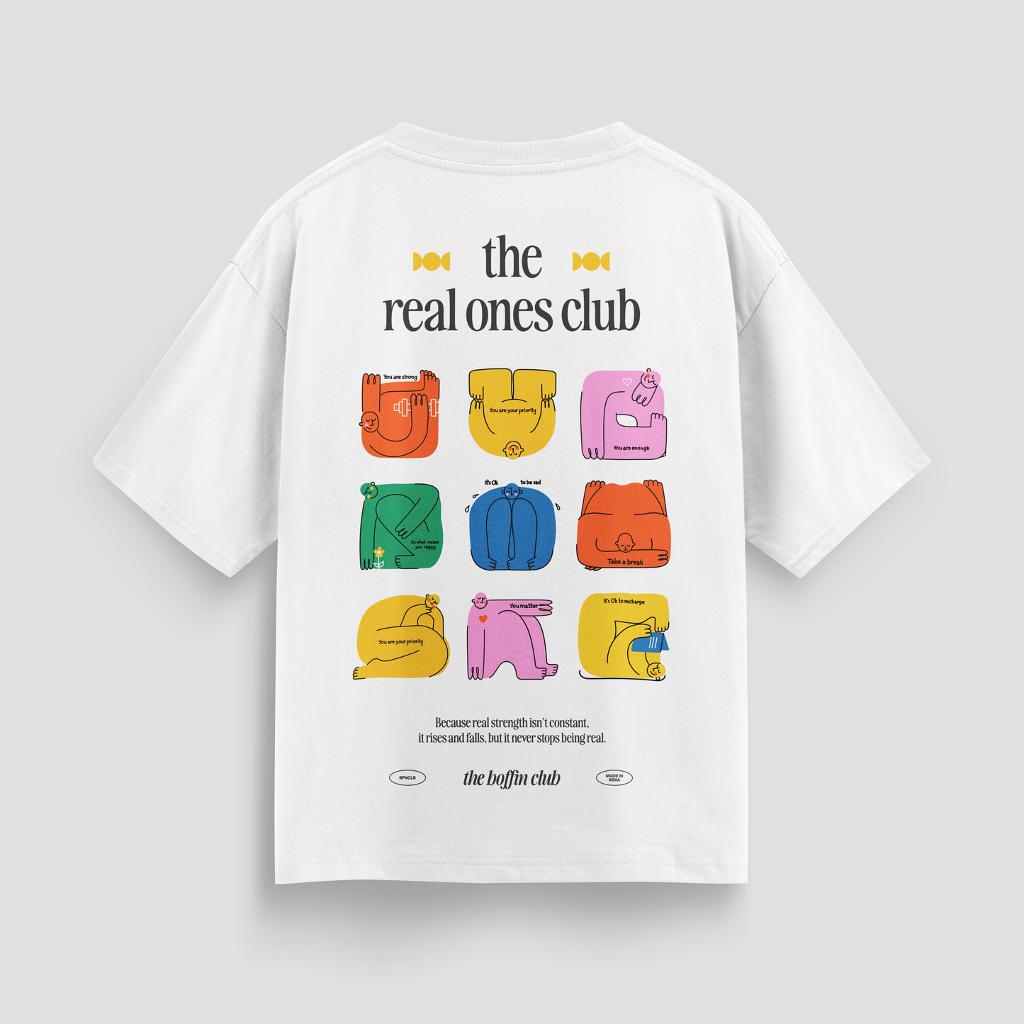 THE REAL ONES CLUB T SHIRT